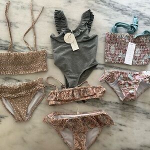 Minnow Swim & Rylee and Cru Swim- Girls size 4/5